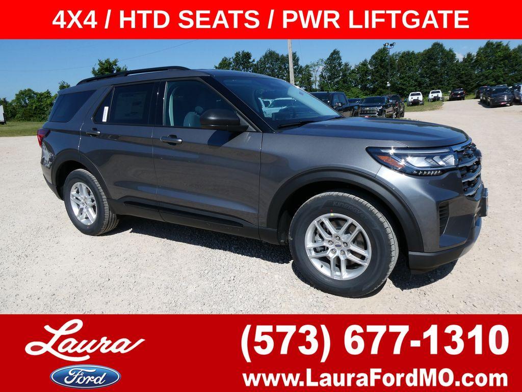 Carbonized Gray Metallic 2026 Ford Explorer SUV / Crossover All-Wheel Drive Automatic