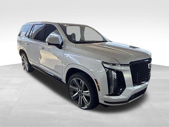 Crystal White Tricoat 2025 Cadillac Escalade SUV / Crossover Four-Wheel Drive Automatic