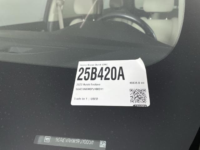 2023 Buick Enclave Vehicle Photo in GILBERT, AZ 85297-0402
