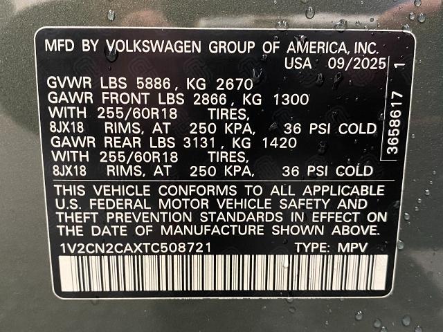 2026 Volkswagen Atlas Vehicle Photo in Appleton, WI 54913