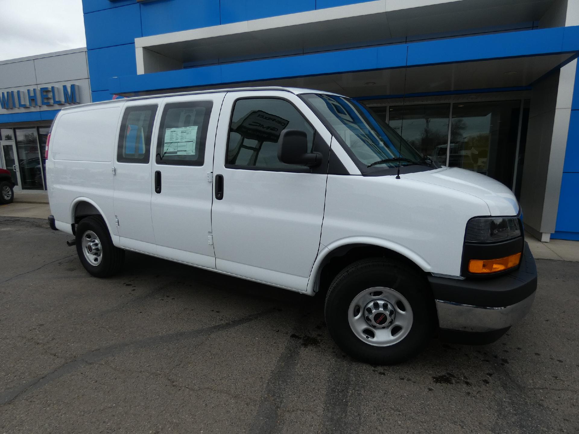 Summit White 2026 GMC Savana Cargo Van Rear-Wheel Drive 8-Speed Automatic