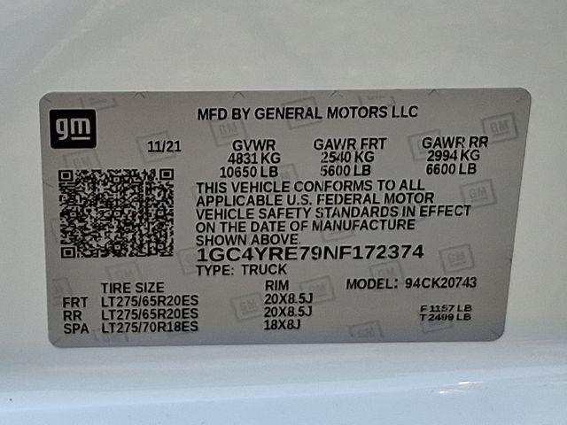 2022 Chevrolet Silverado 2500 HD Vehicle Photo in DANBURY, CT 06810-5034
