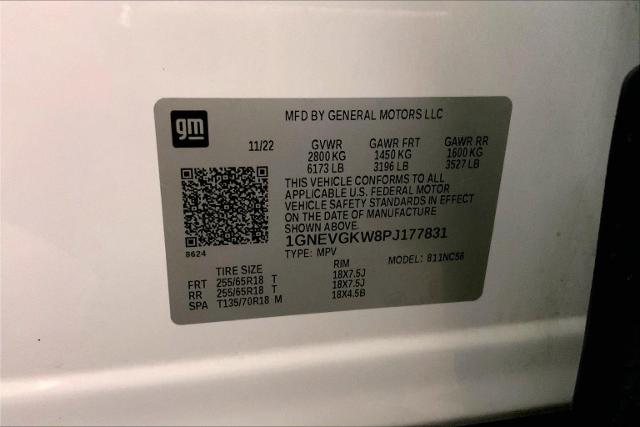 2023 Chevrolet Traverse Vehicle Photo in KANSAS CITY, MO 64114-4502