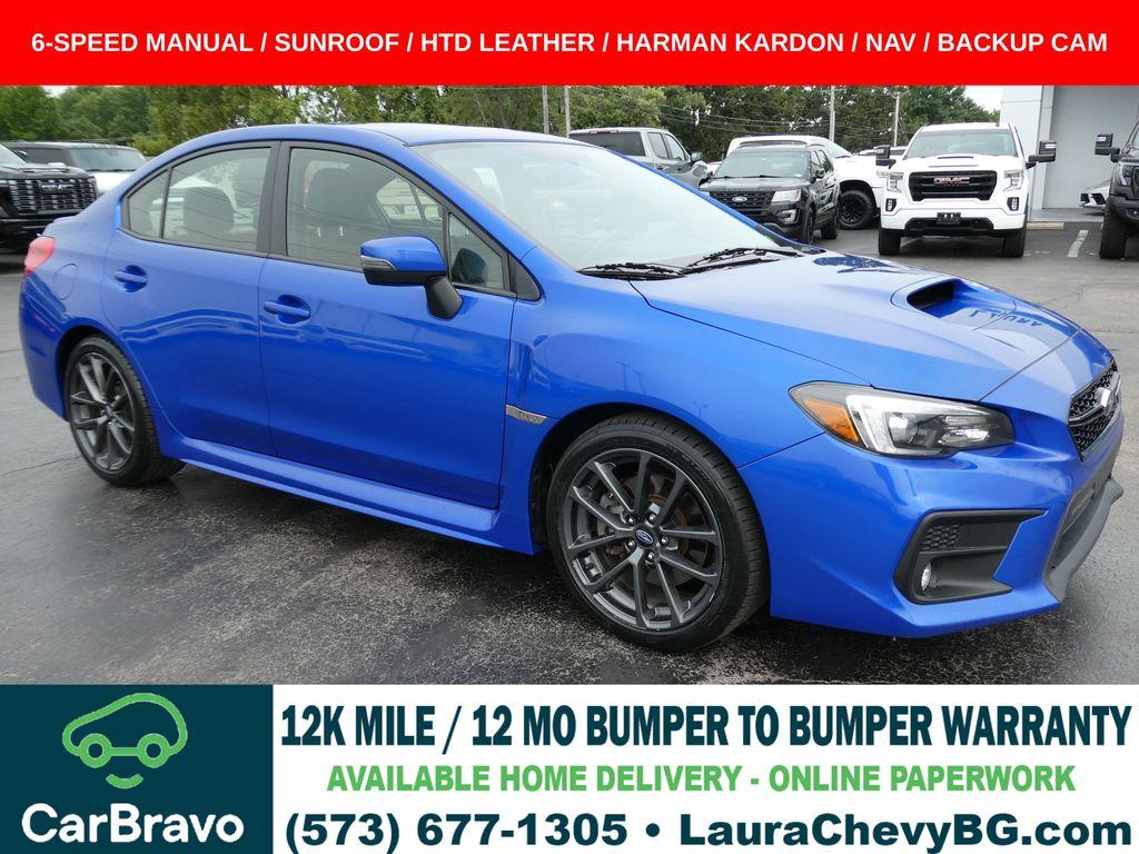WR Blue Pearl 2019 Subaru WRX Sedan All-Wheel Drive 6-Speed Manual