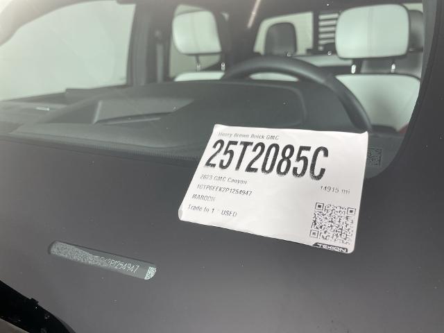 2023 GMC Canyon Vehicle Photo in GILBERT, AZ 85297-0402