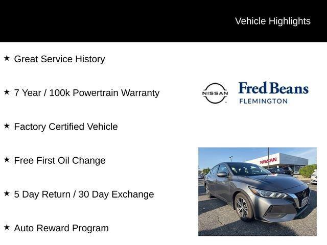 2022 Nissan Sentra Vehicle Photo in Flemington, NJ 08822
