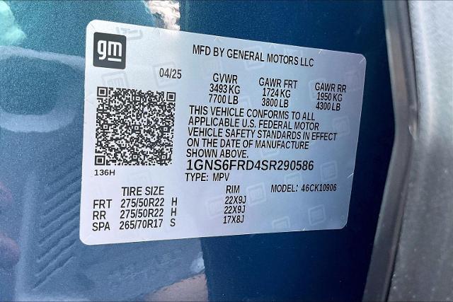 2025 Chevrolet Suburban Vehicle Photo in INDEPENDENCE, MO 64055-1314