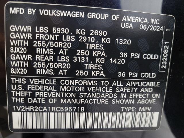 2024 Volkswagen Atlas Vehicle Photo in NEENAH, WI 54956-2243