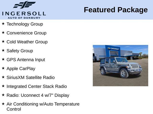 2020 Jeep Wrangler Unlimited Vehicle Photo in DANBURY, CT 06810-5034