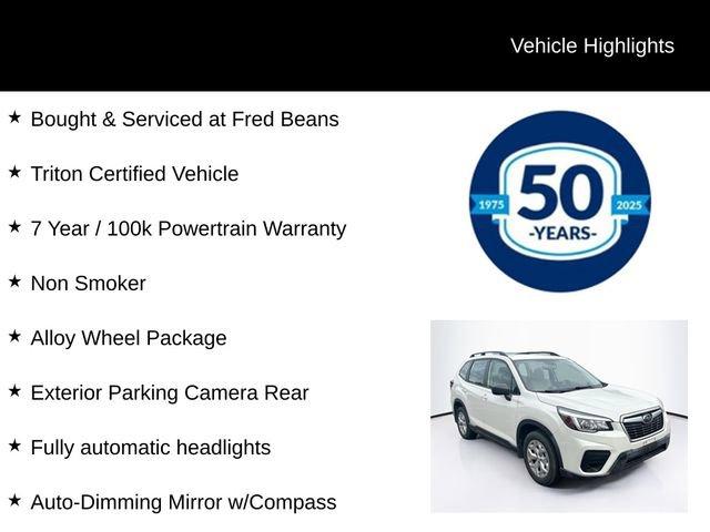 2020 Subaru Forester Vehicle Photo in Doylestown, PA 18902