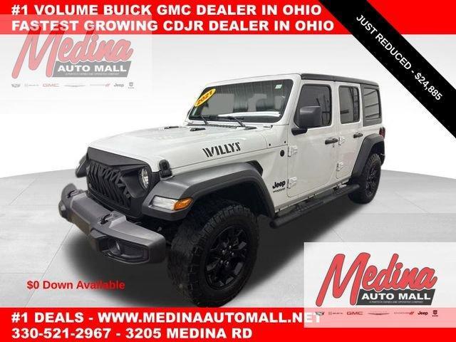 2021 Jeep Wrangler Vehicle Photo in MEDINA, OH 44256-9631