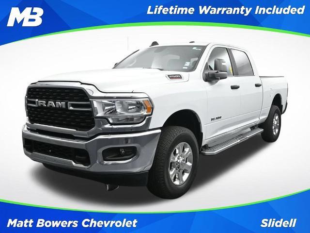 Bright White Clearcoat 2024 RAM 2500 Pickup Truck Four-Wheel Drive 