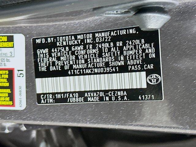 2022 Toyota Camry Vehicle Photo in Flemington, NJ 08822