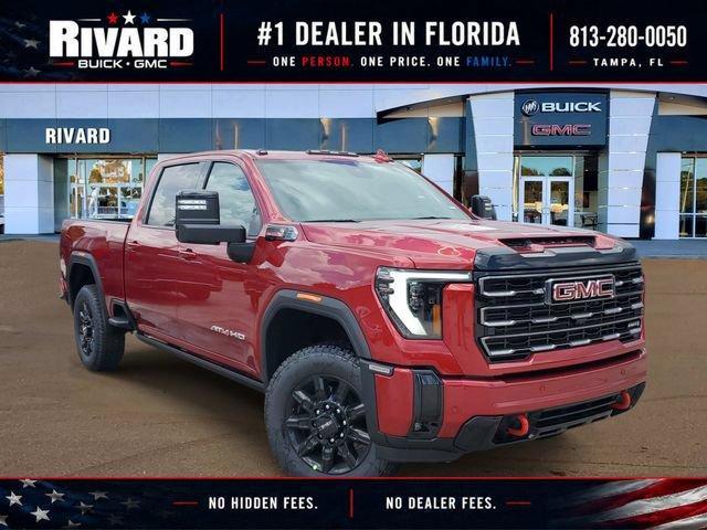 Volcanic Red Tintcoat 2026 GMC Sierra 3500HD Pickup Truck Four-Wheel Drive Automatic