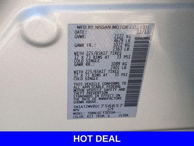 2014 Nissan Rogue Vehicle Photo in Merrillville, IN 46410