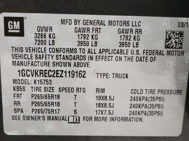 2014 Chevrolet Silverado 1500 Vehicle Photo in NEENAH, WI 54956-2243