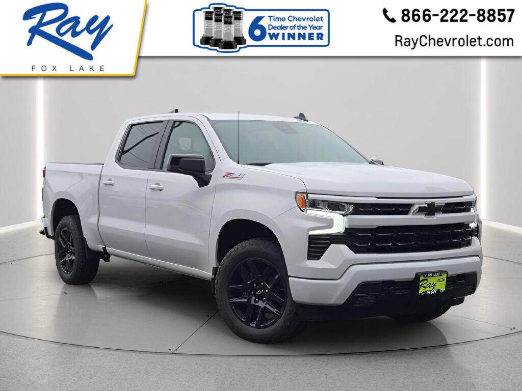 Summit White 2026 Chevrolet Silverado 1500 Pickup Truck Four-Wheel Drive Automatic