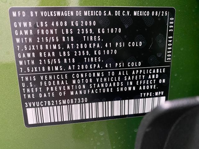 2025 Volkswagen Taos Vehicle Photo in Appleton, WI 54913