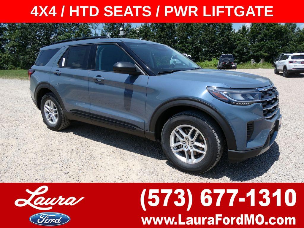 Vapor Blue Metallic 2026 Ford Explorer SUV / Crossover All-Wheel Drive Automatic