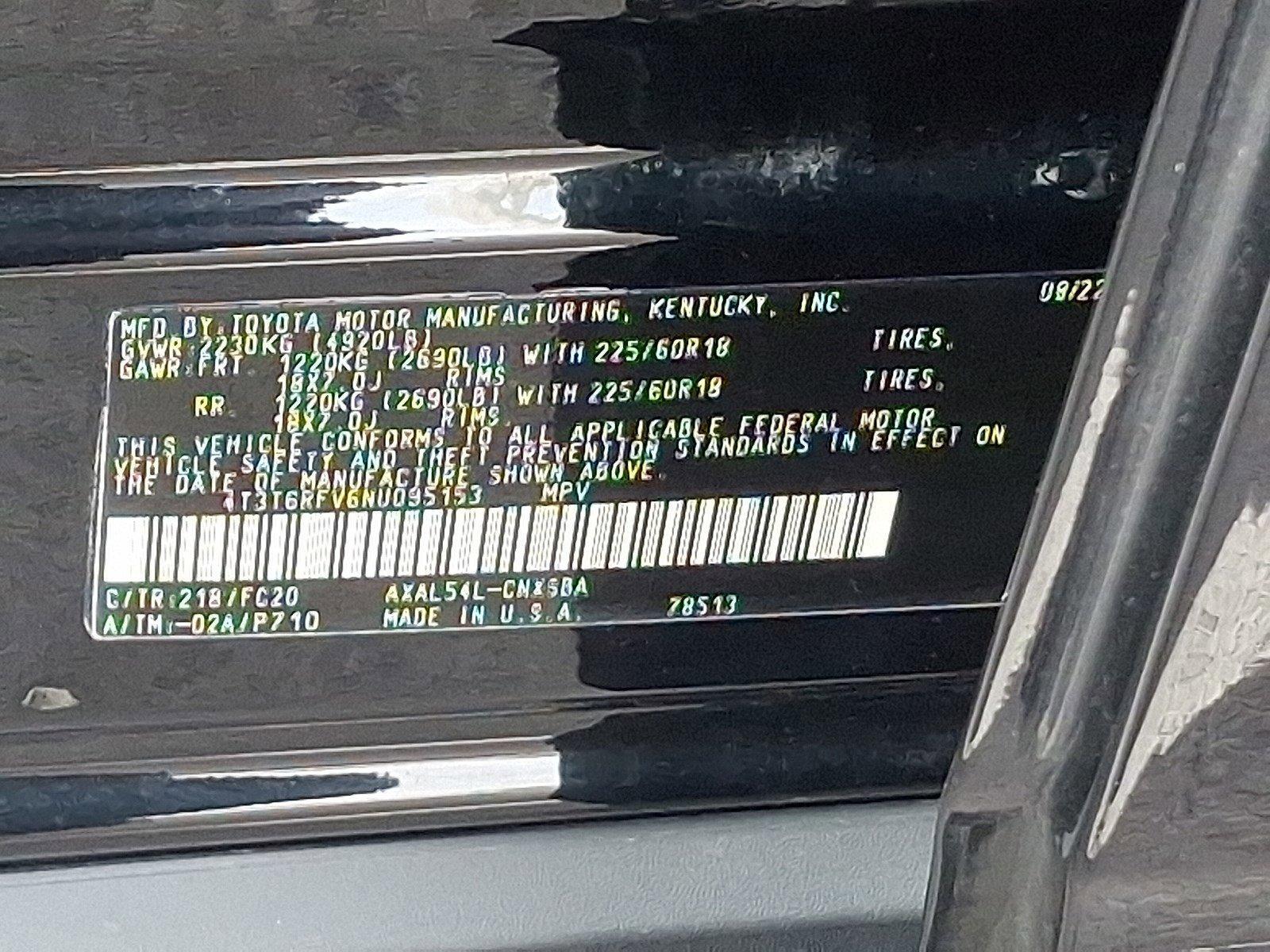 2022 Toyota RAV4 Vehicle Photo in Harrisburg, PA 17111