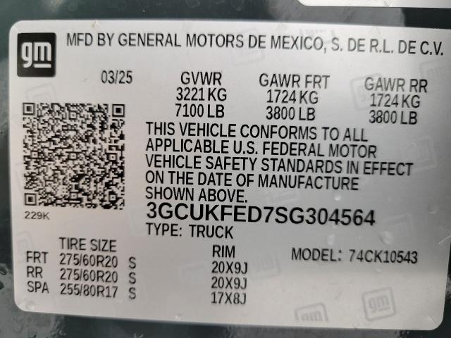 2025 Chevrolet Silverado 1500 Vehicle Photo in NEENAH, WI 54956-2243
