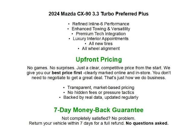 2024 Mazda CX-90 Vehicle Photo in Neenah, WI 54956