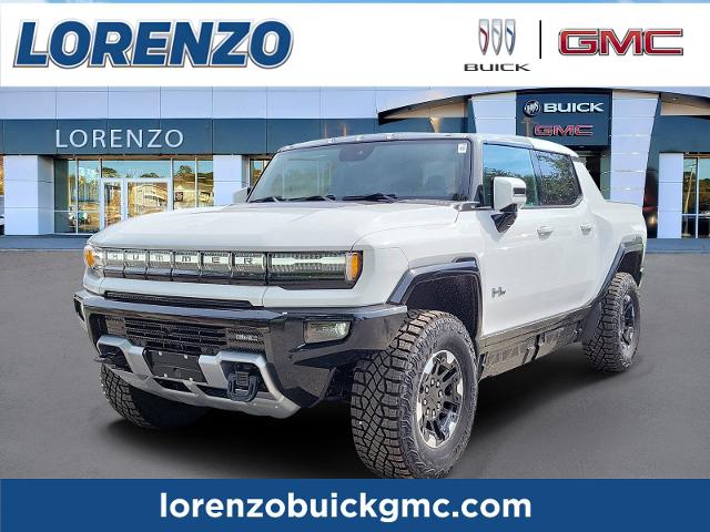 Interstellar White 2025 GMC Hummer EV Pickup Pickup Truck All-Wheel Drive 1-Speed Automatic