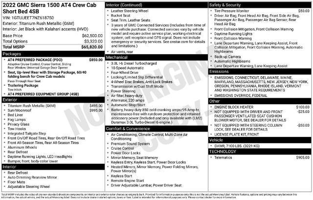 2022 GMC Sierra 1500 Vehicle Photo in PUYALLUP, WA 98371-4149