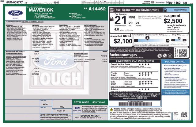 2023 Ford Maverick Vehicle Photo in DANBURY, CT 06810-5034