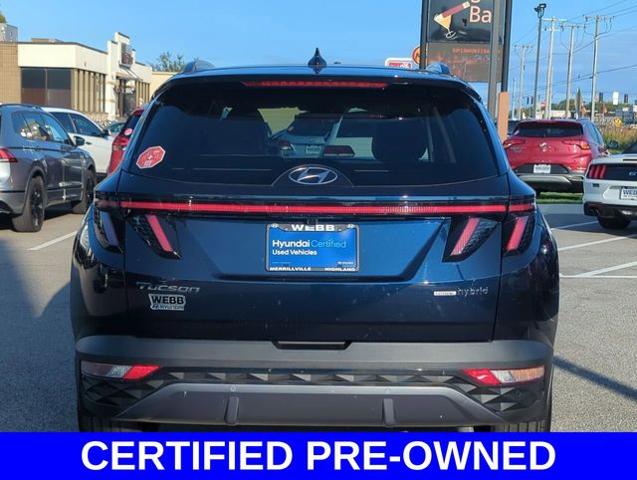 2024 Hyundai TUCSON Hybrid Vehicle Photo in Merrillville, IN 46410