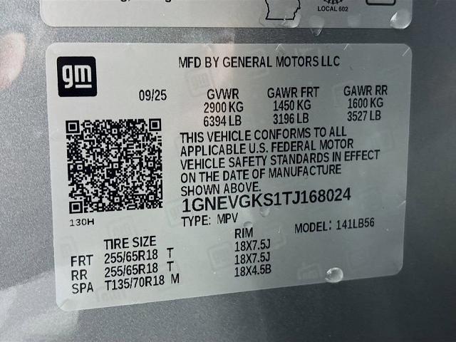 2026 Chevrolet Traverse Vehicle Photo in PUYALLUP, WA 98371-4149