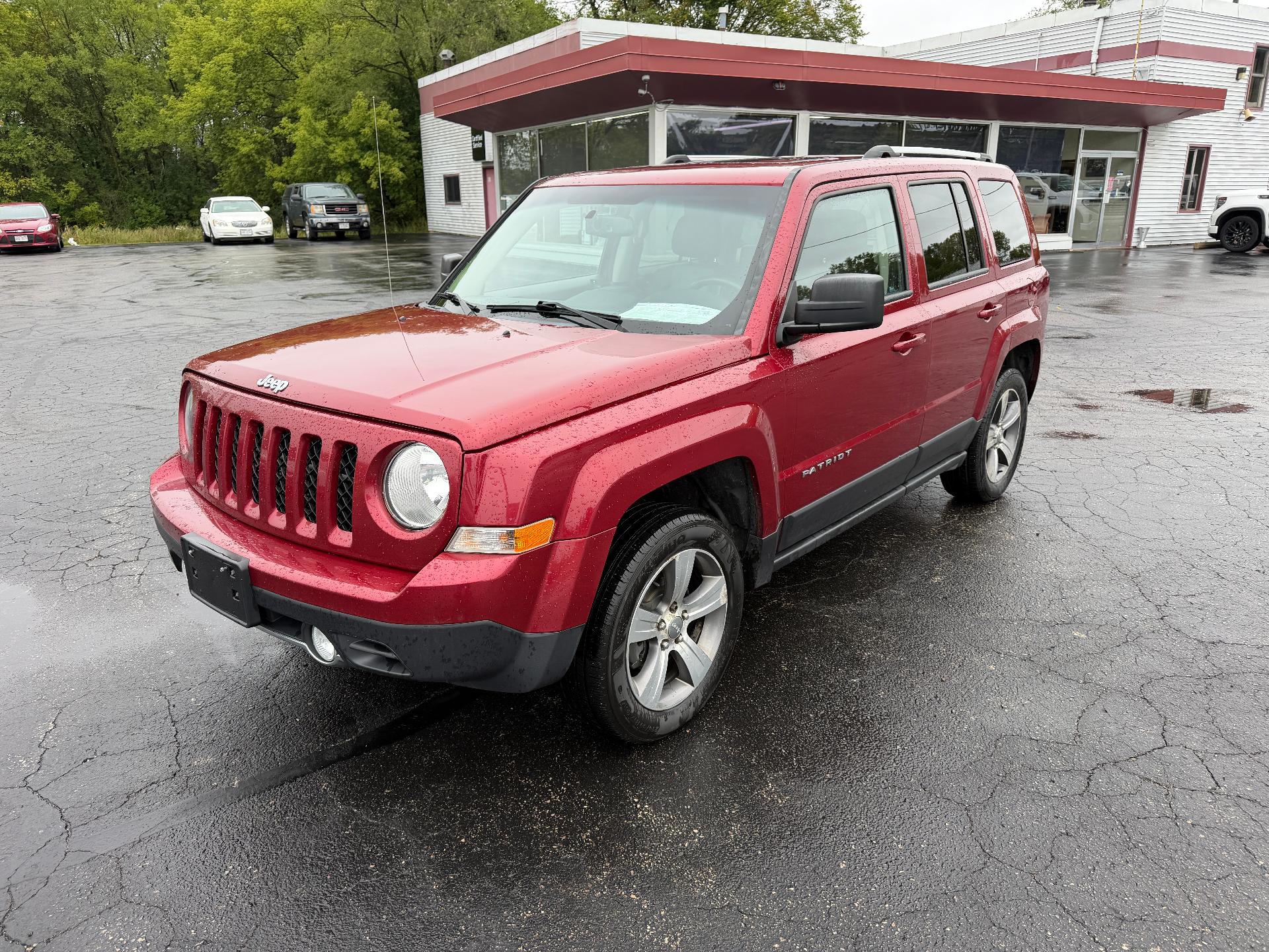 Deep Cherry Red Crystal Pearlcoat 2016 Jeep Patriot SUV / Crossover Four-Wheel Drive 