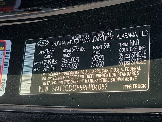 2024 Hyundai SANTA CRUZ Vehicle Photo in New Bloomfield, PA 17068