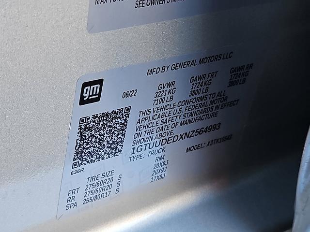 2022 GMC Sierra 1500 Vehicle Photo in TREVOSE, PA 19053-4984