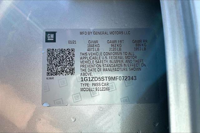 2021 Chevrolet Malibu Vehicle Photo in INDEPENDENCE, MO 64055-1314