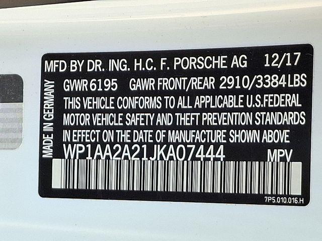 2018 Porsche Cayenne Vehicle Photo in DANBURY, CT 06810-5034