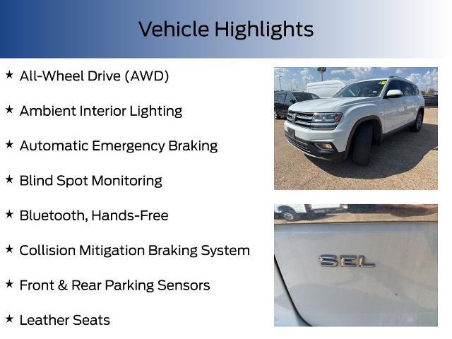 2018 Volkswagen Atlas Vehicle Photo in Weatherford, TX 76087