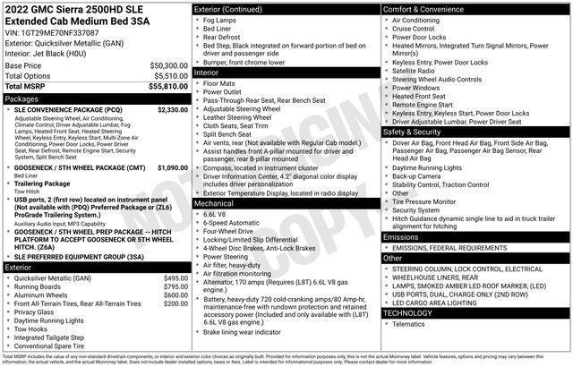 2022 GMC Sierra 2500 HD Vehicle Photo in DANBURY, CT 06810-5034
