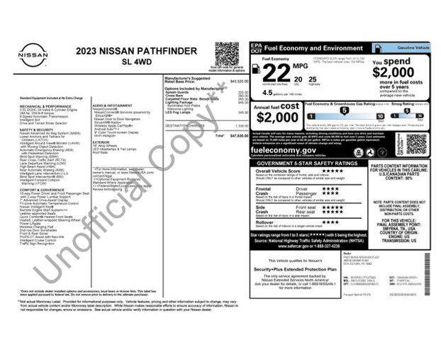2023 Nissan Pathfinder Vehicle Photo in Flemington, NJ 08822