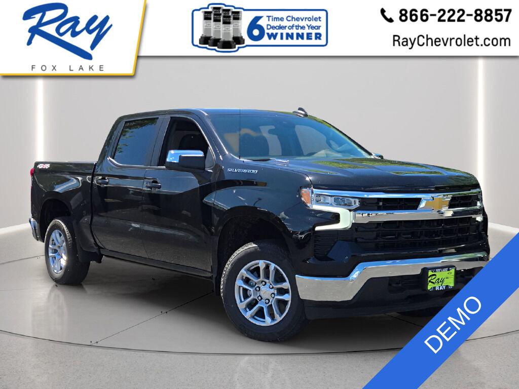 Black 2026 Chevrolet Silverado 1500 Pickup Truck Four-Wheel Drive Automatic