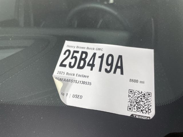 2025 Buick Enclave Vehicle Photo in GILBERT, AZ 85297-0402