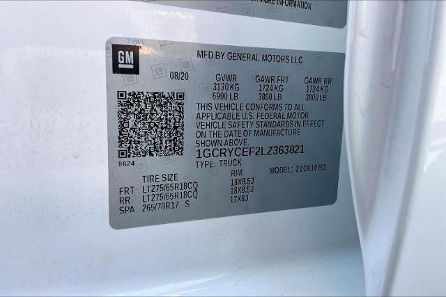 2020 Chevrolet Silverado 1500 Vehicle Photo in INDEPENDENCE, MO 64055-1314