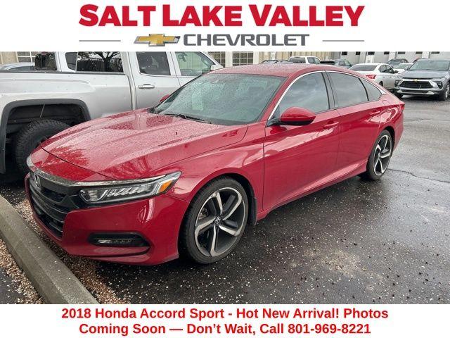2018 Honda Accord Sedan Vehicle Photo in West Valley City, UT 84120-3299