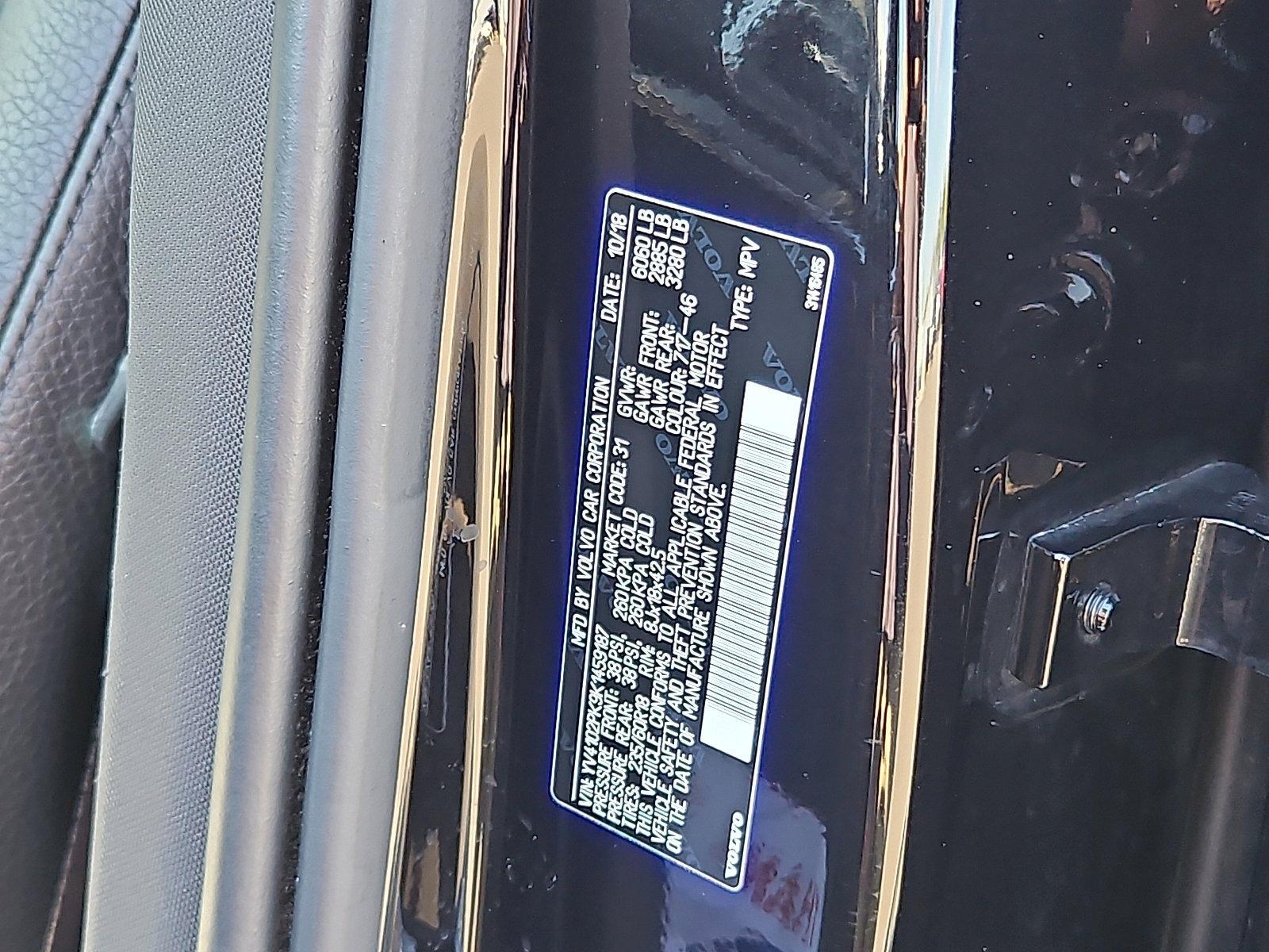 2019 Volvo XC90 Vehicle Photo in Trevose, PA 19053