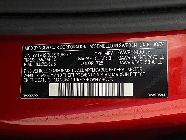 2025 Volvo XC60 Vehicle Photo in Appleton, WI 54913