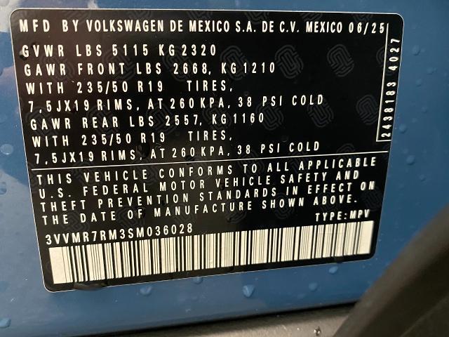 2025 Volkswagen Tiguan Vehicle Photo in Appleton, WI 54913