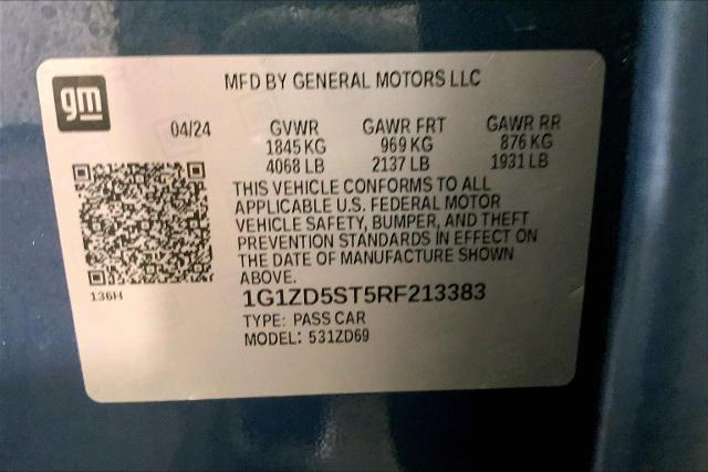 2024 Chevrolet Malibu Vehicle Photo in KANSAS CITY, MO 64114-4502