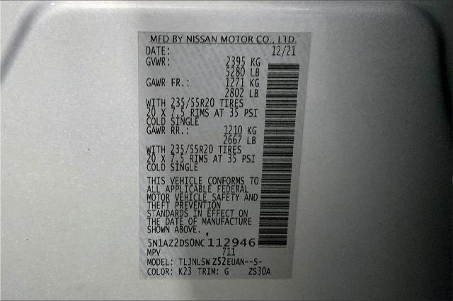 2022 Nissan Murano Vehicle Photo in Lees Summit, MO 64086