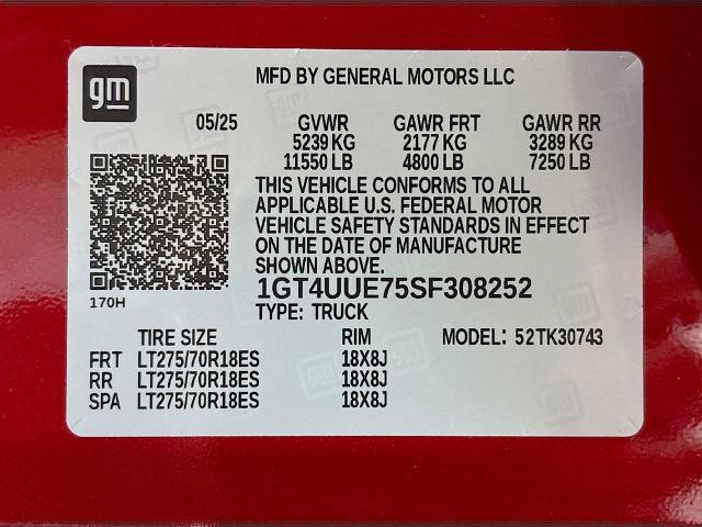 2025 GMC Sierra 3500 HD Vehicle Photo in PUYALLUP, WA 98371-4149