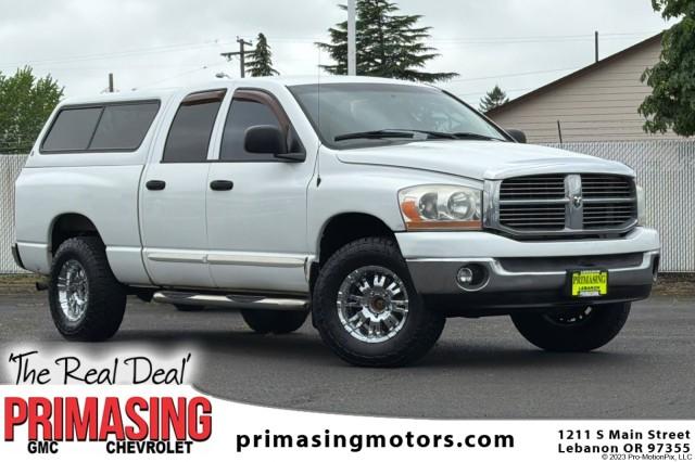 Bright White 2006 Dodge RAM 1500 Pickup Truck Four-Wheel Drive 